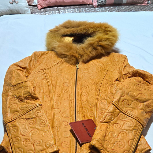 Oscar kids tan faux leather - kids,