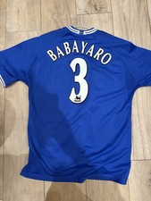 Chelsea 1999-2000 Home Football Shirt BABAYARO 3 XL