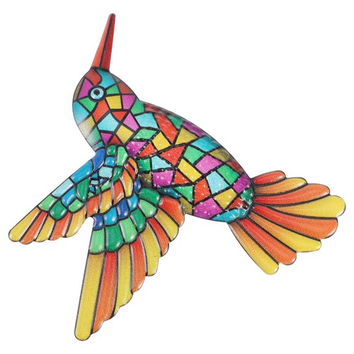 Metal hummingbird wall - hummingbird,