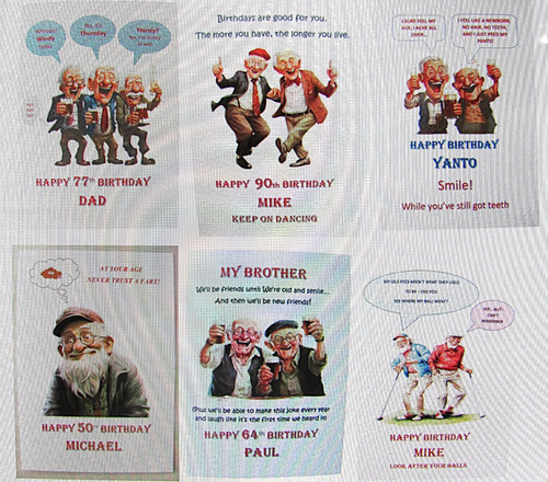 Any personalised funny age - 3,