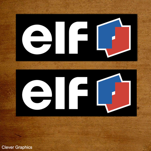 Elf oil car bike - /, stickers