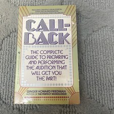 Call Back Audition Paperback