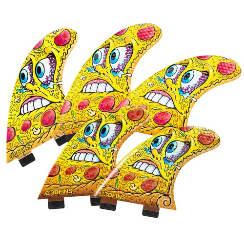 3dfins pizza tri quad 5 - -, fin