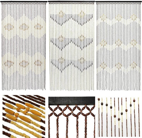 180 90cm wooden beaded - 180,