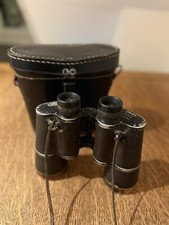 WW2 German Dienstglas 10x50 Leitz Binoculars With Original Case Stamped 1940