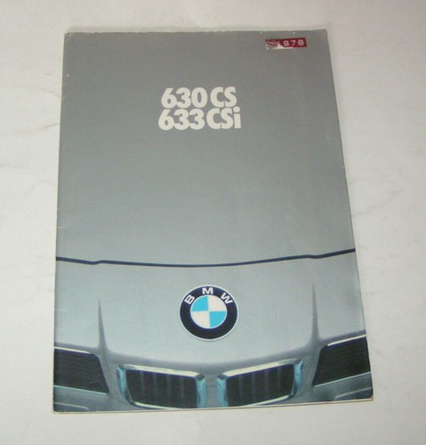 1977 bmw 630 633 - 630, cs