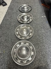 Vintage Mini Mk1 Chrome Wheel Trim Hub Caps 