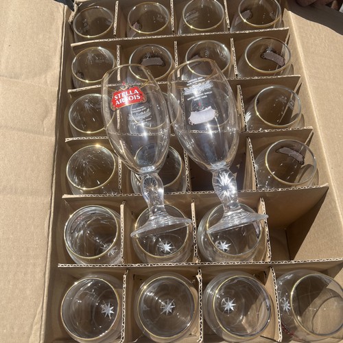 24x stella artois chalice - chalice, half