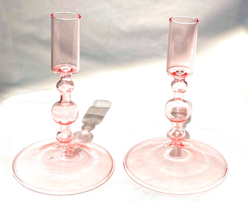 Pale pink hollow stemmed - pale,