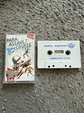 PARA ASSAULT COURSE COMMODORE 64/128 C64 C128 - GIOCO USATO 1988 GAMES vgc 