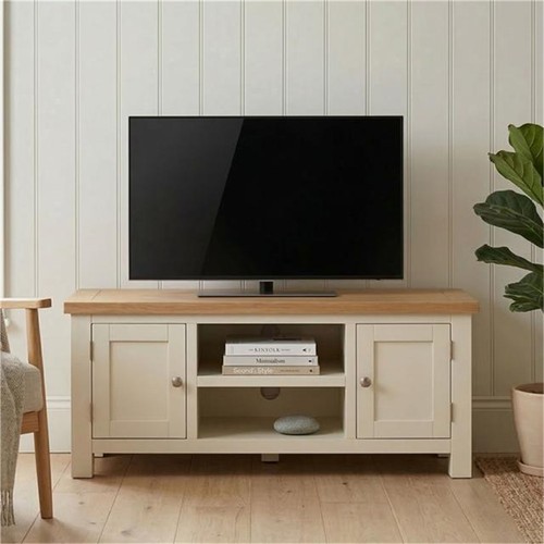 Painted ivory large television - ivory,
