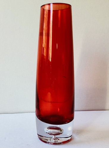 Vintage krosno poland red art - krosno,