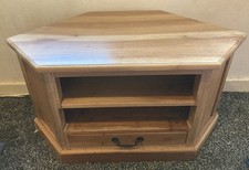 Handmade TV Unit Wooden Table. Glasgow/Paisley Delivery Available