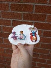 DISNEY Classics Christmas White Silicone Drinks COASTER Alice Stitch Dumbo 2023