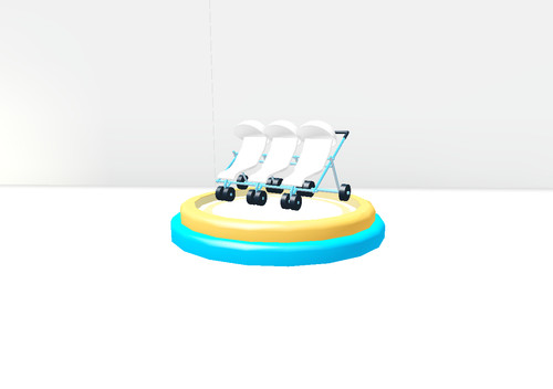 Triple stroller adopt - stroller✨-,
