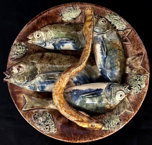 Palissy majolica portuguese - palissy,