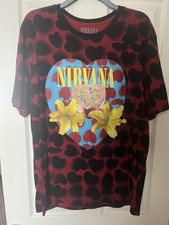 Nirvana  T-Shirt HEART SHAPED