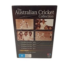 The Australian Cricket Collection DVD 50s 60s 70s 80s + Bodyline R4 Brand New