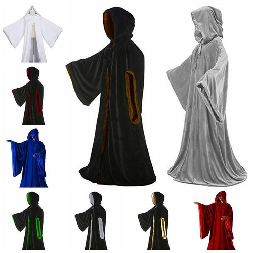 Velvet wizard robe halloween - velvet,
