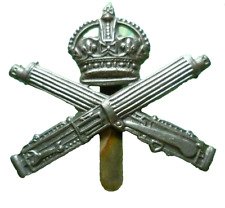 WW1 Machine Gun Corps Cap Badge KC White Metal Slider Rare