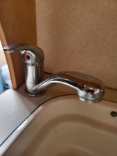 Caravan motorhome campervan kitchen Whale MIXER TAP SWIVEL SPOUT Chrome