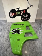 Kawasaki KX 125 1988 1989 rad shroud radiator scoop tank panel green 