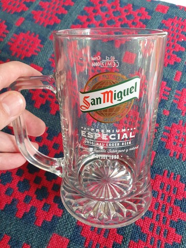 San miguel spanish beer mug - miguel,