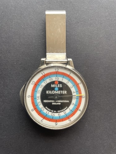 Vintage west german pedometer - vintage,