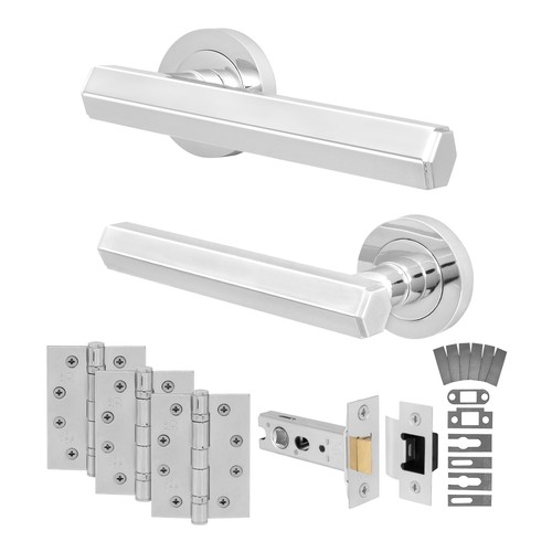 Chrome internal door handle - chrome,