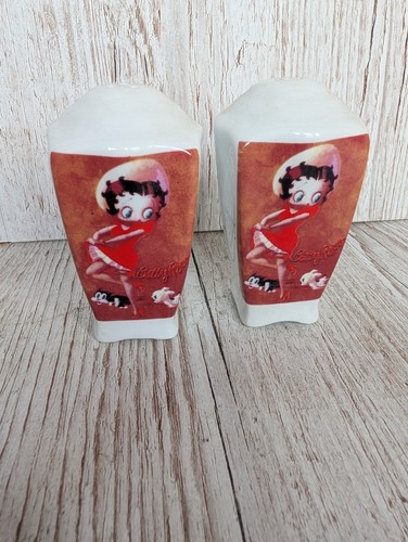 Betty boop ceramic salt - ceramic, and