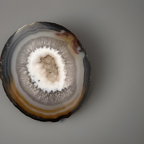 Large natural agate geode - large,