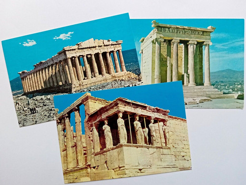 Athens greece postcards - greece, x