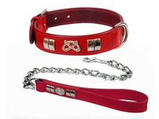 STAFFY LEATHER SMALL DOG