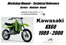 Kawasaki KX60 KX 60 Service