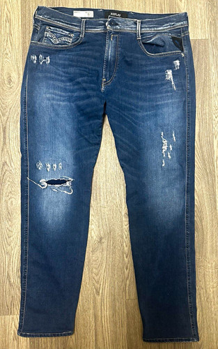 Replay anbass men blue - men’s,