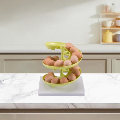 Spiral egg skelter dispenser - spiral,