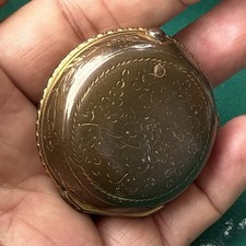 1700 Century Georgian  Verge Fusee Pair Cased only case 