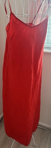 Nicole farhi red 100 linen - red, 100%