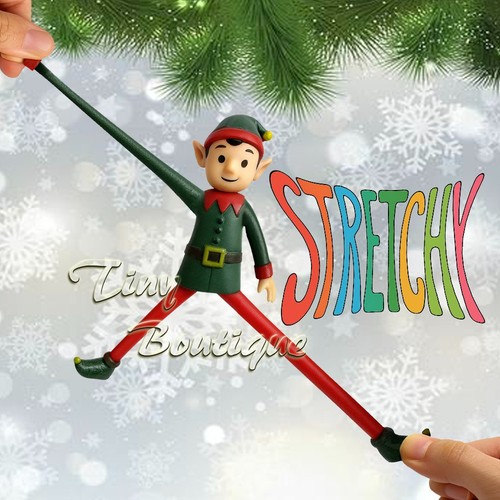 Stretchy elf fun - stretchy, christmas