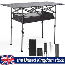 Portable roll camping table - roll,