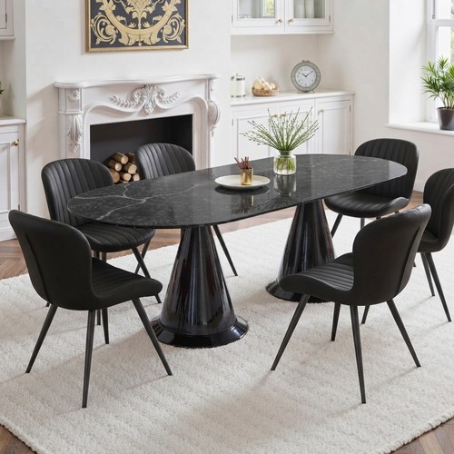 Elegant ergonomic dining chair - dining,