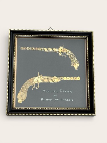 Vintage picture watch parts - vintage,