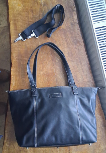Mia tui large black faux - black,