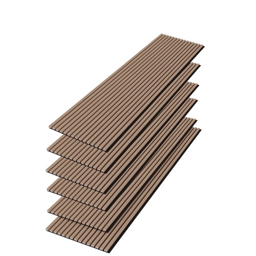 Acoustic wood slat - slat, panels