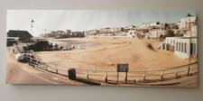 Broadstairs Beach Front Photographic Seascape Print on Canvas Frame
