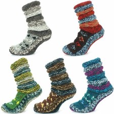 Wool Socks Chunky Knitted