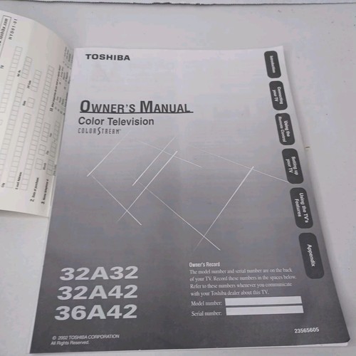 Toshiba manual color - toshiba,
