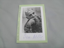 WARREN MITCHELL - Autographed photo signed by Warren Mitchell ALF GARNETT