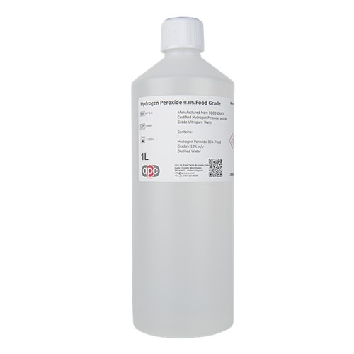 Hydrogen peroxide 1 - 11.95%,