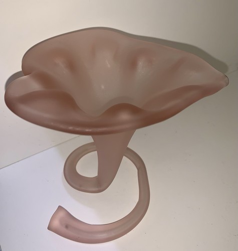 Vintage hand blown frosted - vintage,